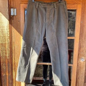 Vintage German Wool Army Military Trousers
